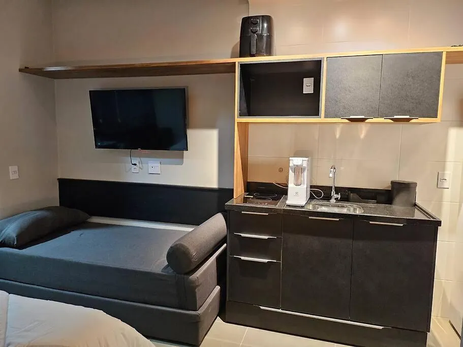 Studio Moderno E Aconchegante Para Ate 4 Pessoas Apartment Sao Paulo Brazil