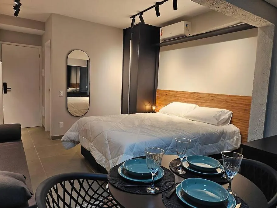 Studio Moderno E Aconchegante Para Ate 4 Pessoas Apartment Sao Paulo Brazil