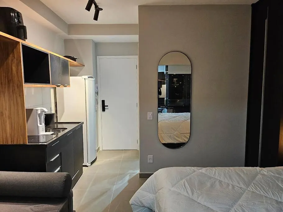 Studio Moderno E Aconchegante Para Ate 4 Pessoas Apartment Sao Paulo